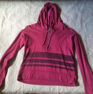 Striped hoodie